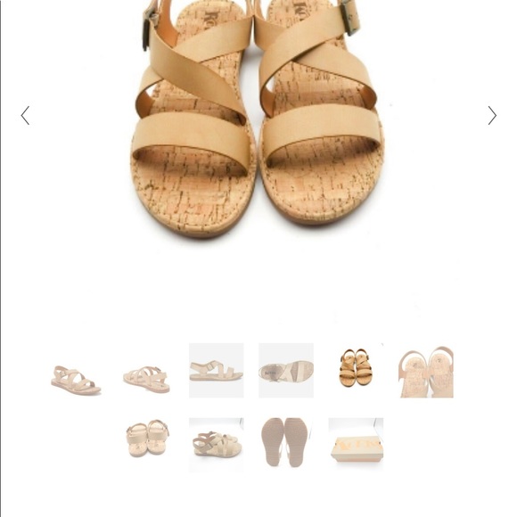 Korks Justicia Strappy Sandals NWOT - Picture 4 of 5